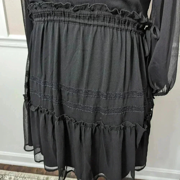 3/$30 Cato Black Mini Dress - Picture 4 of 9